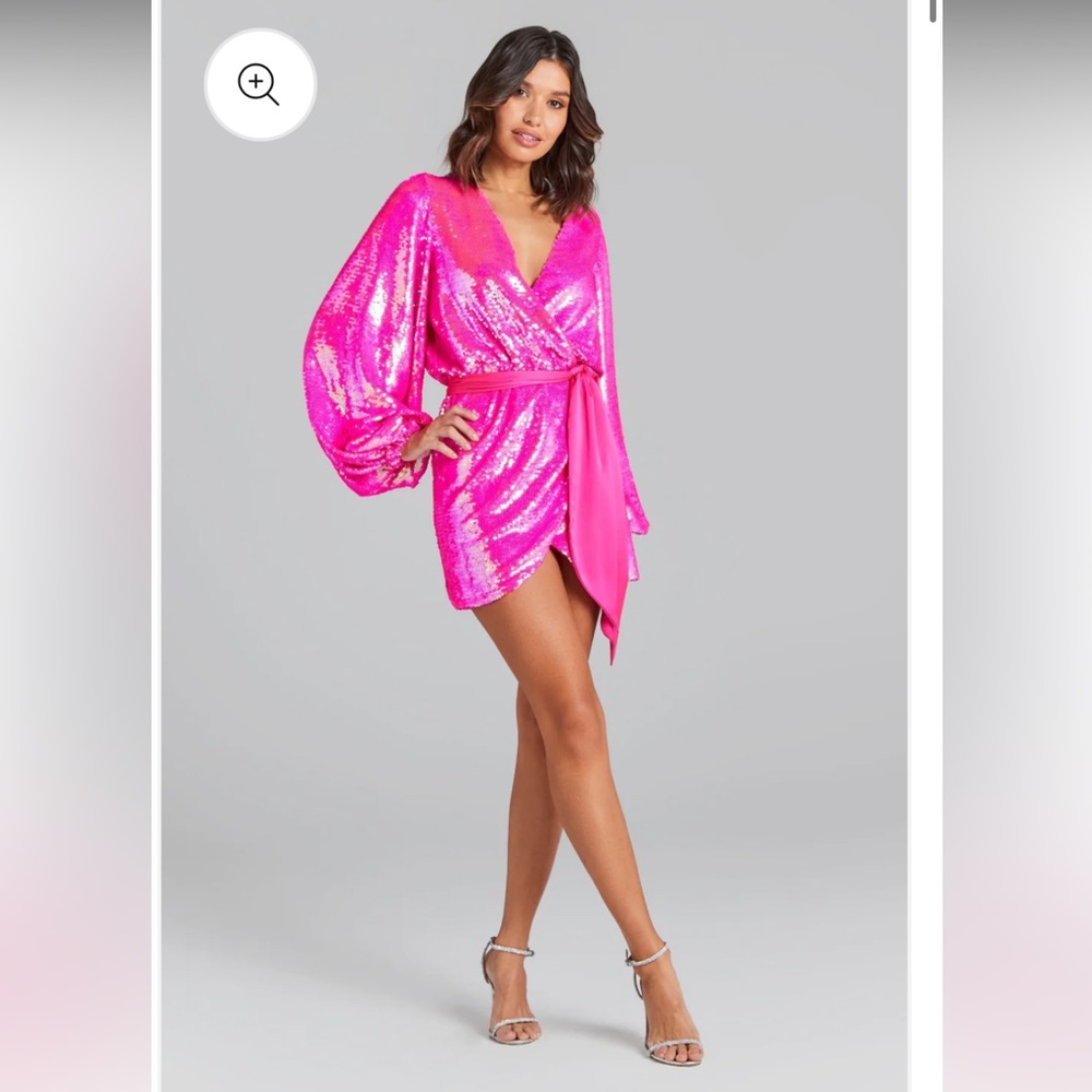 Pink Sequin Dress from Beach Side Bunny